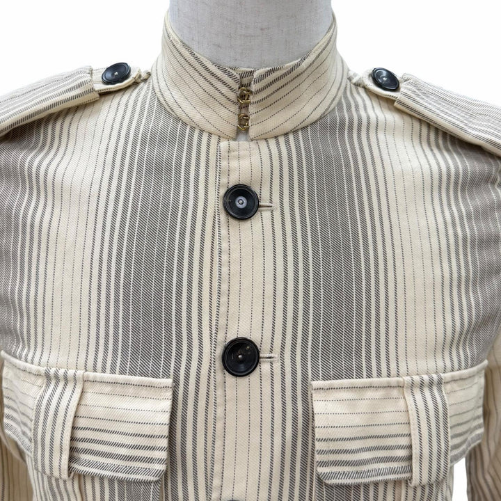 未使用品▼Yves Saint Laurent rive gauche イヴサンローランリヴゴーシュ ヴィンテージ 2004年 トムフォード期 希少 ジャケット 正規品
