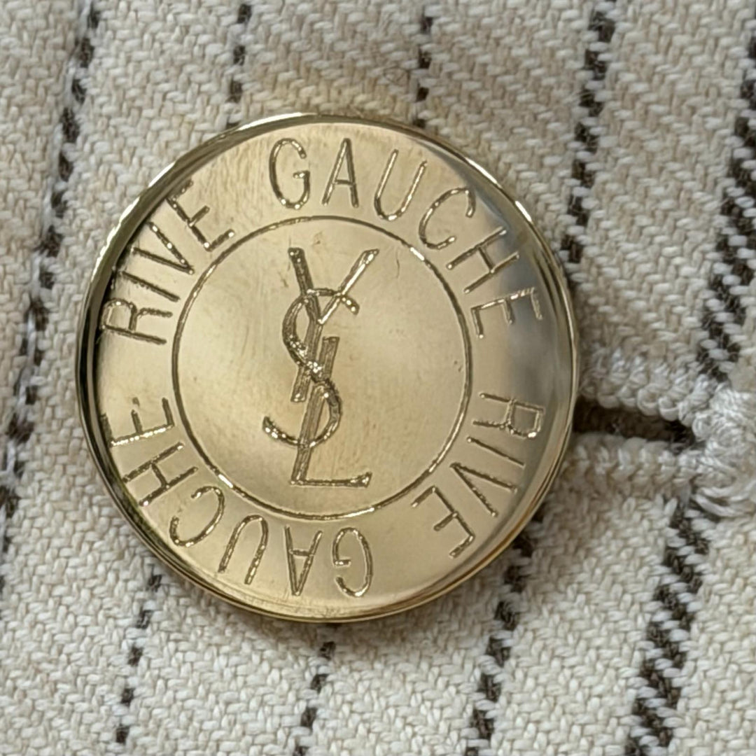 未使用品▼Yves Saint Laurent rive gauche イヴサンローランリヴゴーシュ ヴィンテージ 2004年 トムフォード期 希少 ジャケット 正規品
