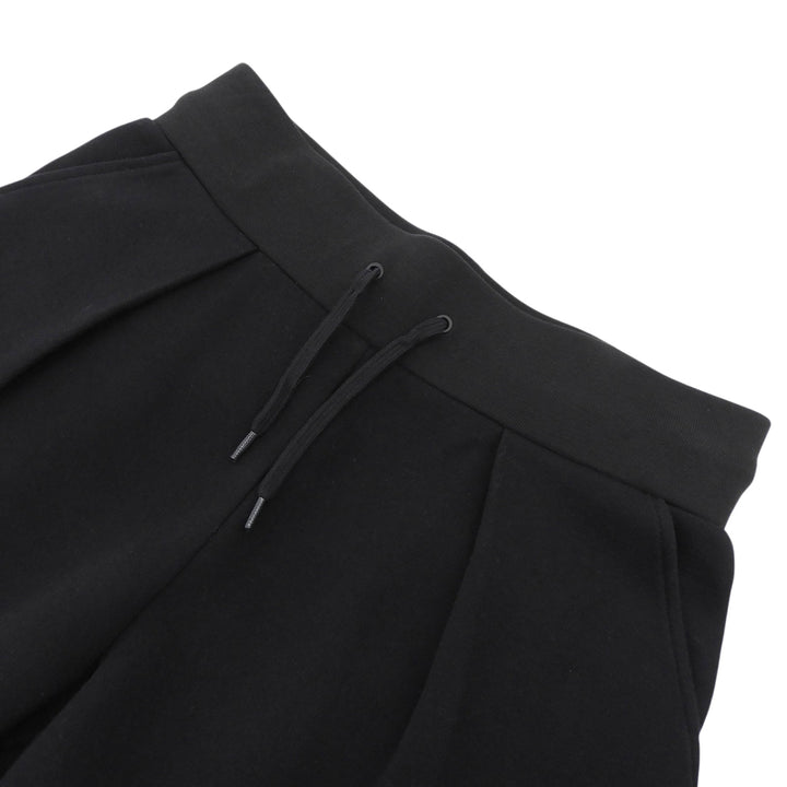 美品▲GIVENCHY ジバンシィ BW50LQ3Z41 コットン ロゴ刺繍 スウェット パンツ ブラック ピンク 36 ポルトガル製 正規品 レディース