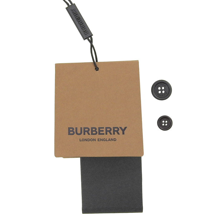 未使用品▲BURBERRY バーバリー 21SS 8051897 コットン100％ ボタンダウン ノースリーブ シャツ ブラック XL イタリア製 正規品 メンズ