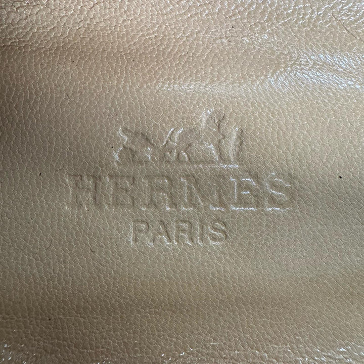 【ドンドン見直し】極美品▲HERMES エルメス シルバー金具 Hロゴ金具 スウェードレザー ローファー ブラウン 36 イタリア製 レディース