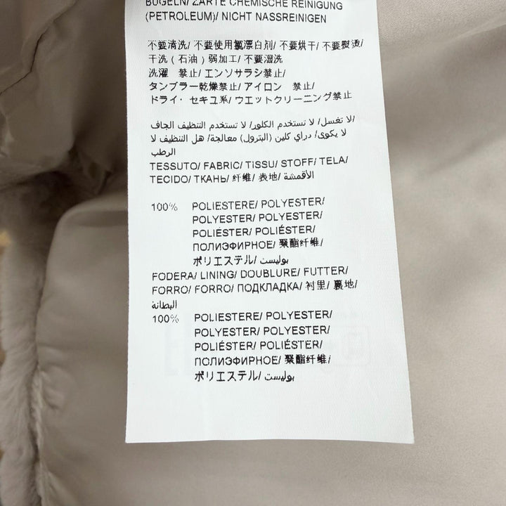 極美品▼TATRAS タトラス MJXA0036033588 ASTONI アストーニ ロゴワッペン WZIPUP エコファー ボアブルゾン ジャケット グレー 3 正規品