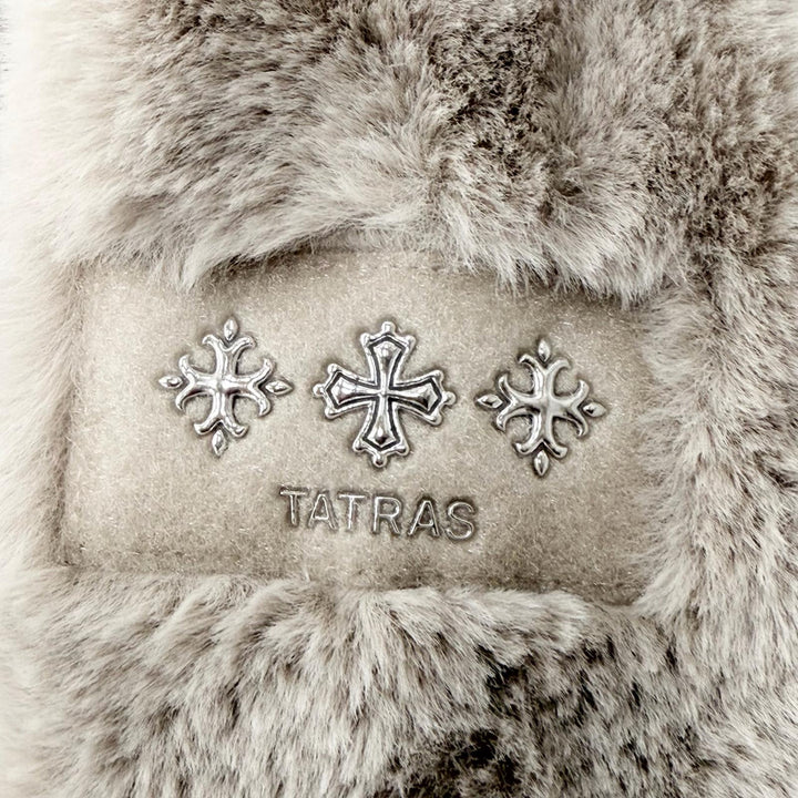 極美品▼TATRAS タトラス MJXA0036033588 ASTONI アストーニ ロゴワッペン WZIPUP エコファー ボアブルゾン ジャケット グレー 3 正規品
