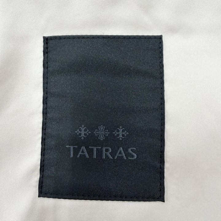 極美品▼TATRAS タトラス MJXA0036033588 ASTONI アストーニ ロゴワッペン WZIPUP エコファー ボアブルゾン ジャケット グレー 3 正規品