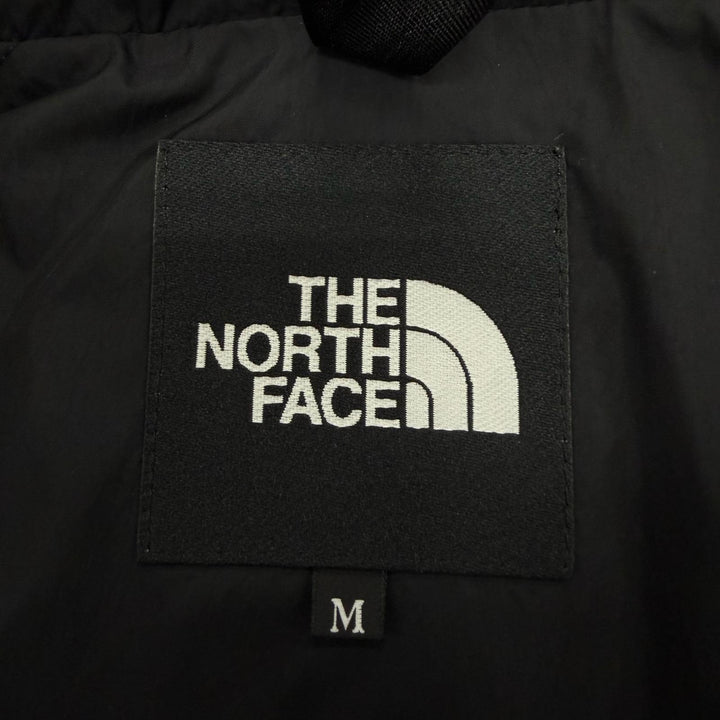 美品▼THE NORTH FACE ザ・ノースフェイス ND92335 Nuptse Jacket ロゴ刺繍 フード入り ポケッタブル仕様 ZIP ダウンジャケット M 正規品