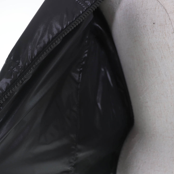 美品☆MONCLER モンクレール 21-22AW SANGATTE ロゴワッペン付 ZIP UP ダウンジャケット ブラック 3 正規品　レディース