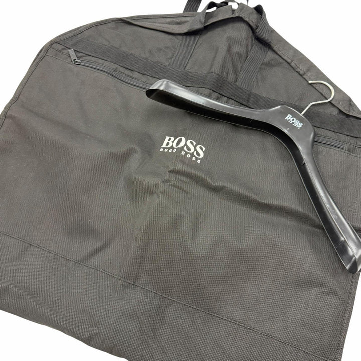 良品□HUGO BOSS ヒューゴボス ラムレザー ライダースジャケット バイカージャケット ブラウン 48 正規品 ガーメント・ハンガー付き