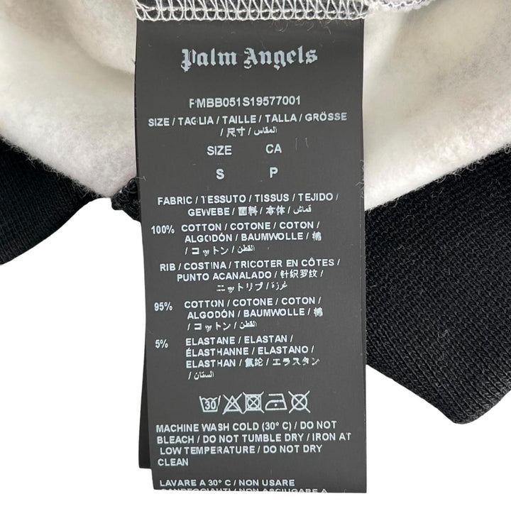 未使用品▲PALM ANGELS パームエンジェルス PMBB051S19577001 コットン100% イーグル 星条旗 パーカー マルチカラー S 伊製 正規品 メンズ