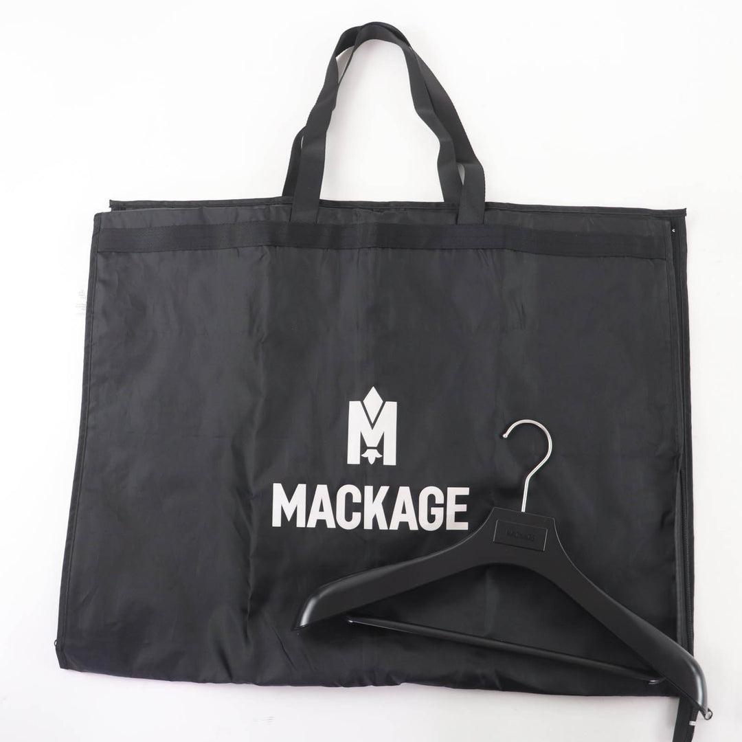 極美品☆MACKAGE マッカージュ 11752666-5A CALL-BX フォックスファー・フード付 ZIP UP ダウンコート ベージュ XS 正規品 レディース