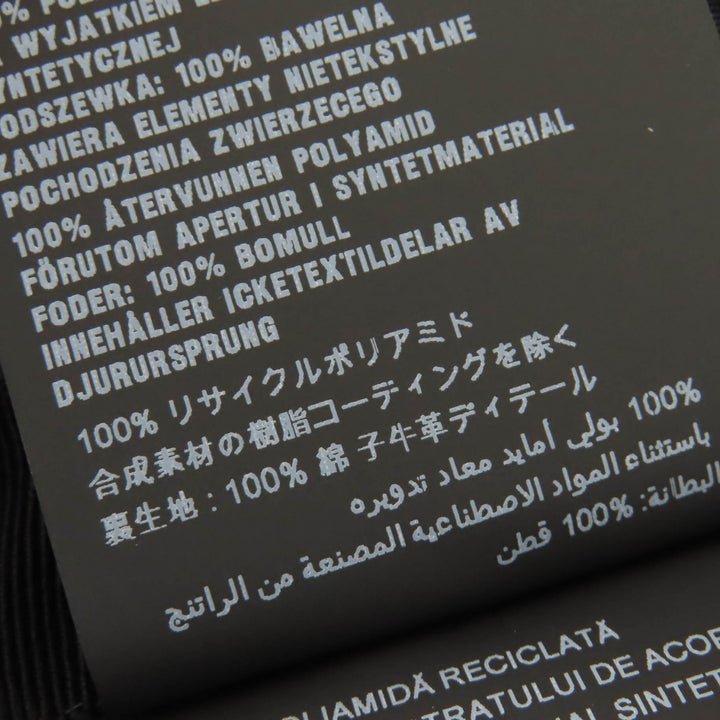 極美品☆PRADA プラダ 1HC137 RE-NYLON トライアングルロゴプレート バケット ハット ブラック S イタリア製 正規品 レディース