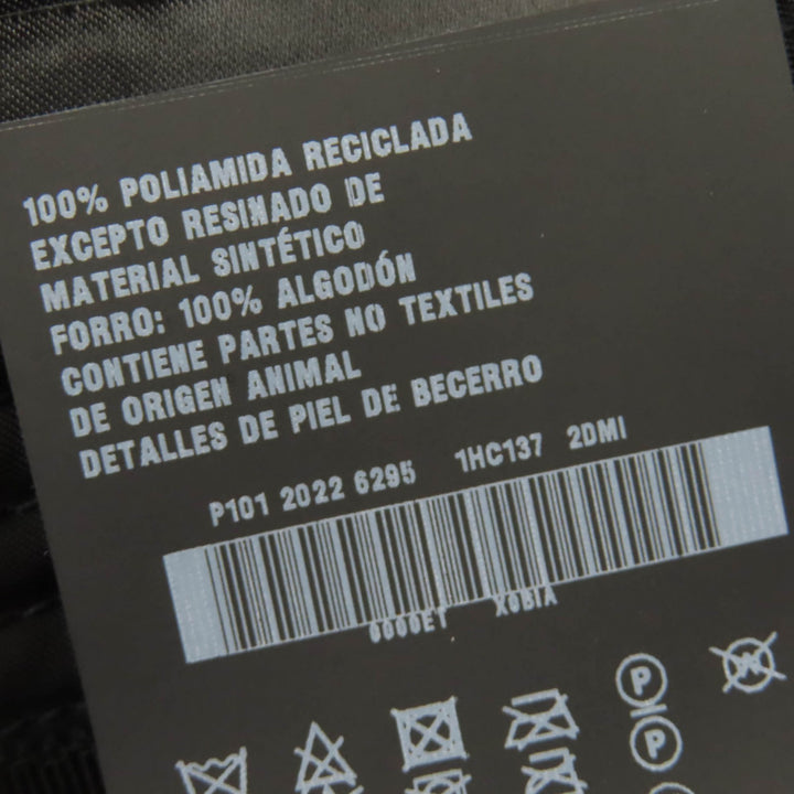 極美品☆PRADA プラダ 1HC137 RE-NYLON トライアングルロゴプレート バケット ハット ブラック S イタリア製 正規品 レディース