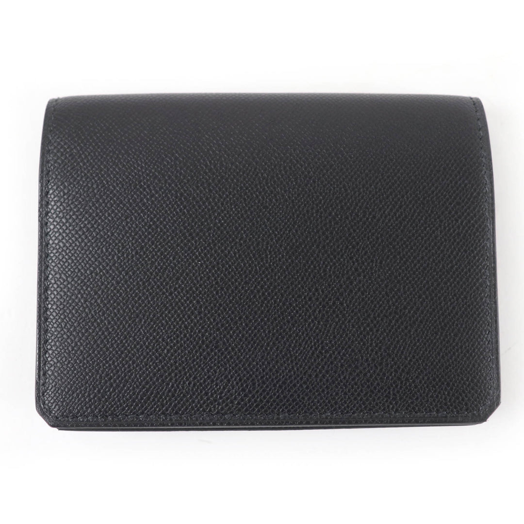 未使用品☆HERMES エルメス メドール カードケース ヴォーマダム ゴールド金具 メドール金具 ブラック K刻印 箱付 フランス製 レディース