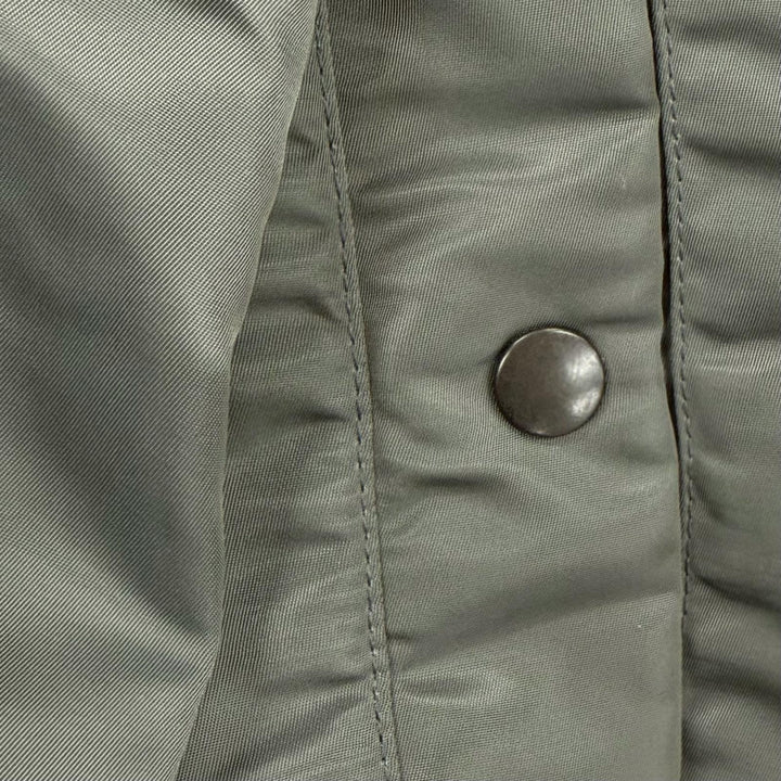 美品◇JUNYA WATANABE ジュンヤワタナベ 22AW JJ-C027 MA-1 Bomber Dress パフスリーブ オーバーサイズ ドレスコート カーキ S 正規品