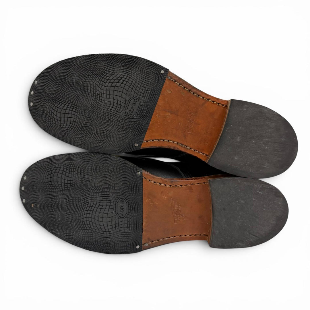 良品☆RED WING レッドウィング 3385 レースアップ グロリア レザー ロングブーツ ブラック 9B(26cm) USA製 レディース