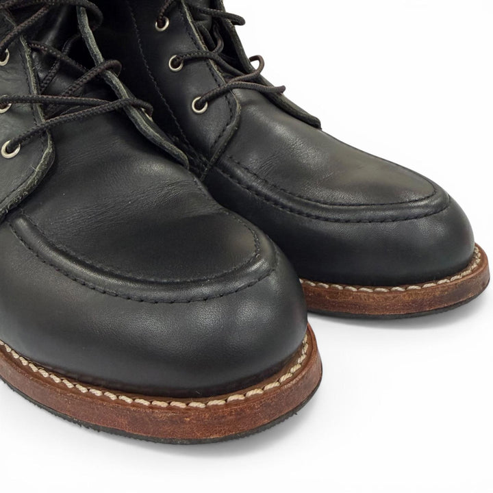 良品☆RED WING レッドウィング 3385 レースアップ グロリア レザー ロングブーツ ブラック 9B(26cm) USA製 レディース
