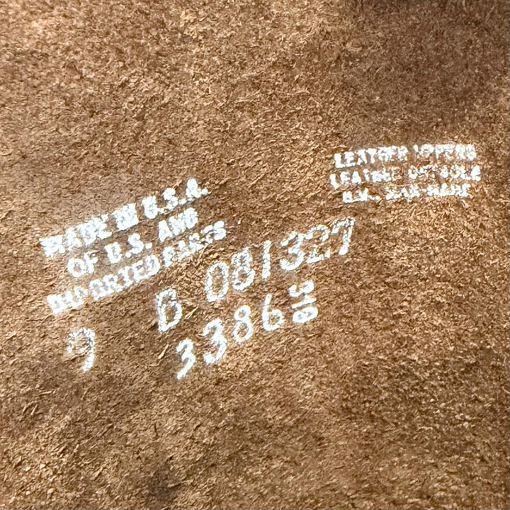 良品△RED WING レッドウィング 3386 GLORIA グロリア マホガニー オロイジナル レースアップ レザー ロングブーツ ブラウン 9B 26cm