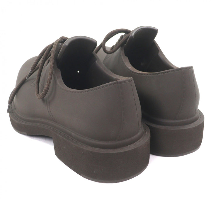 極美品□BALENCIAGA バレンシアガ 23AW 717805 STEROID DERBY レースアップ ステロイドダービーシューズ 茶色 42 イタリア製 メンズ