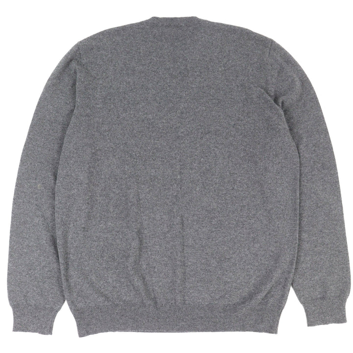 美品△HERMES エルメス 22AW chess and shadow チェス アンド シャドウ カシミヤ100％ 馬 長袖 ニット セーター XXXL 希少サイズ 正規品