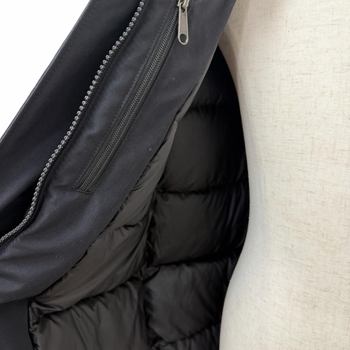 美品□THE NORTH FACE ザ・ノースフェイス ND91807 Antarctika Parka GORE-TEX フーデッド ダウンジャケット ブラック M 正規品 メンズ