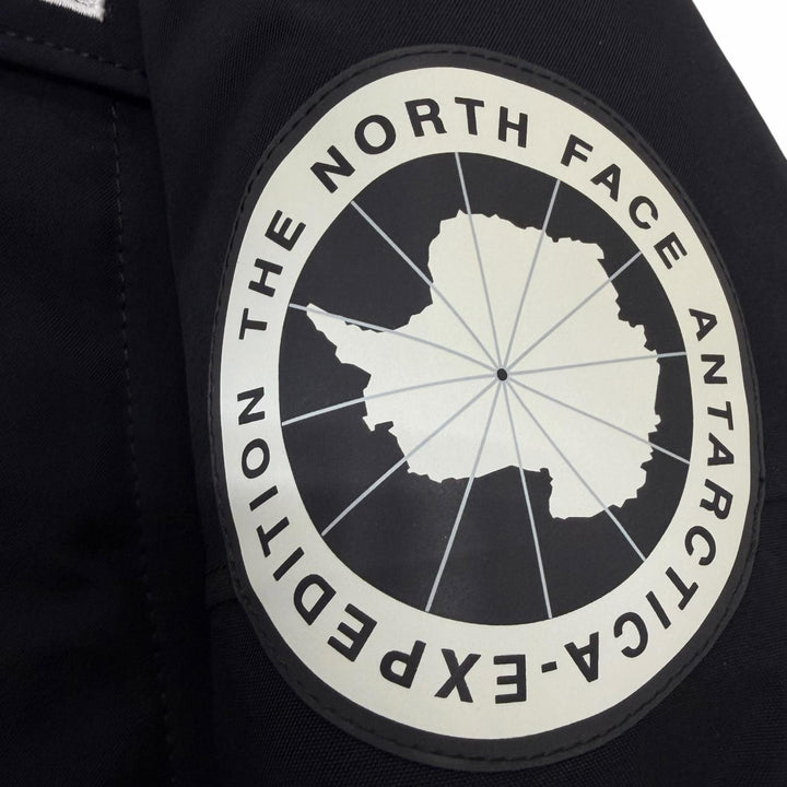 美品□THE NORTH FACE ザ・ノースフェイス ND91807 Antarctika Parka GORE-TEX フーデッド ダウンジャケット ブラック M 正規品 メンズ