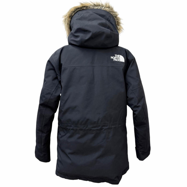 美品□THE NORTH FACE ザ・ノースフェイス ND91807 Antarctika Parka GORE-TEX フーデッド ダウンジャケット ブラック M 正規品 メンズ