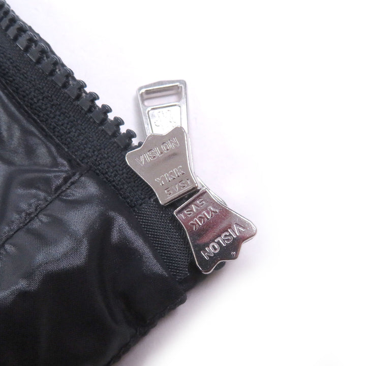 極美品□MONCLER モンクレール PARPAILLON GILET ロゴ入り スタンドカラー ダウンベスト ジレ パファーベスト ネイビー 1 正規品 メンズ