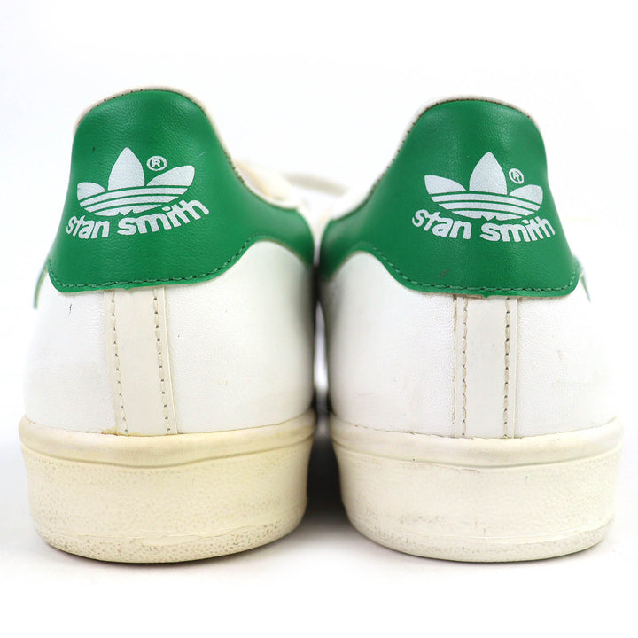 極美品△adidas アディダス ヴィンテージ AF1028 スタンスミス 80s ローカットスニーカー デッドストック ホワイト グリーン 7.5 USA製