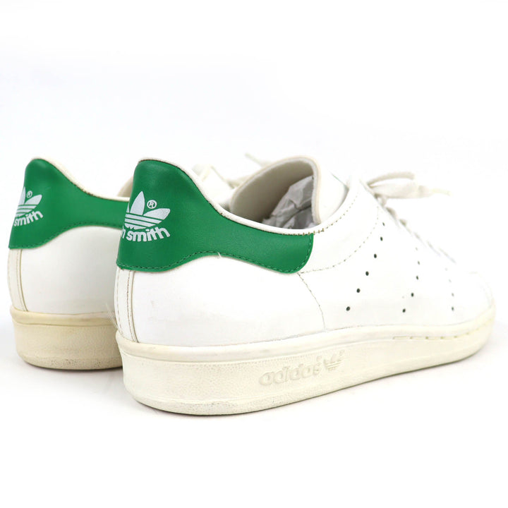 極美品△adidas アディダス ヴィンテージ AF1028 スタンスミス 80s ローカットスニーカー デッドストック ホワイト グリーン 7.5 USA製
