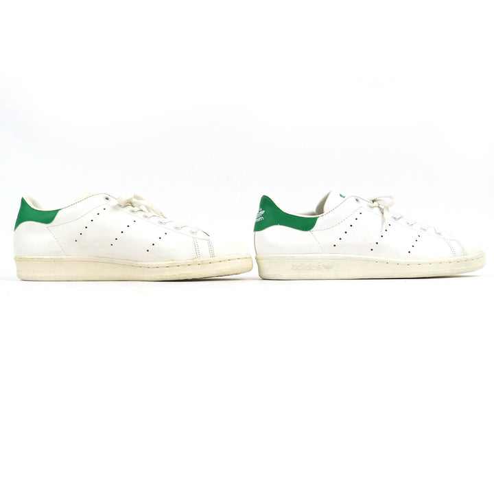極美品△adidas アディダス ヴィンテージ AF1028 スタンスミス 80s ローカットスニーカー デッドストック ホワイト グリーン 7.5 USA製