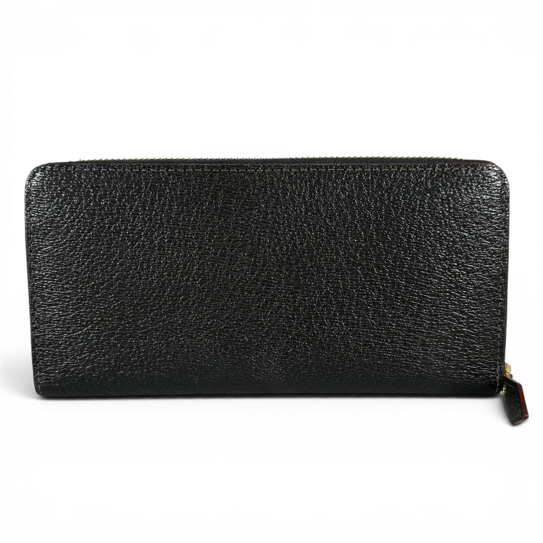 未使用品▲Vivienne Westwood ヴィヴィアンウエストウッド 3118C9A1 ビッグオーブ レザーウォレット 長財布 ブラック レディース 箱付き