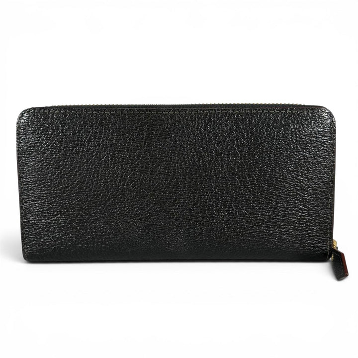 未使用品▲Vivienne Westwood ヴィヴィアンウエストウッド 3118C9A1 ビッグオーブ レザーウォレット 長財布 ブラック レディース 箱付き