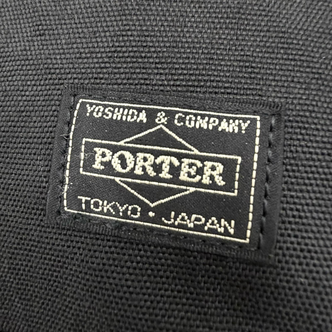 美品▼PORTER ポーター 737-17806 HYBRID DAYPACK ハイブリッド X-PACコーデュラナイロン リュックサック デイパック ブラック メンズ