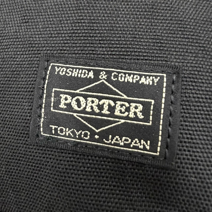 美品▼PORTER ポーター 737-17806 HYBRID DAYPACK ハイブリッド X-PACコーデュラナイロン リュックサック デイパック ブラック メンズ