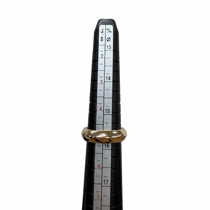 極美品▼LION HEART ライオンハート K18 ロゴ刻印 リング 指輪 ゴールド JP9号 重量9.48g メンズ レディース アクセサリー