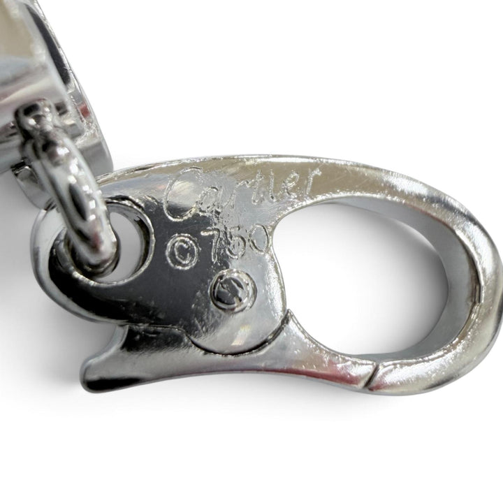 極美品☆Cartier カルティエ BR1846 2C チャーム 750(WG) ペンダントトップ ホワイトゴールド 重量2.43g レディース