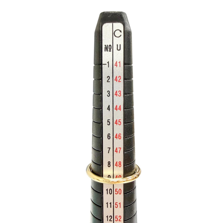 極美品△TIFFANY&amp;Co. ティファニー Tワイヤー リング 指輪 AU750(YG) イエローゴールド JP9号 重量3.11g 2018年5月購入 箱・保存袋付き