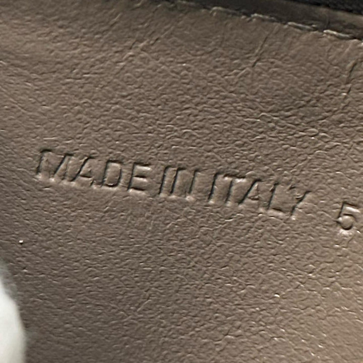 極美品▲BALENCIAGA バレンシアガ 594548 BB柄 ストラップ付 レザー パスケース カードケース ブラウン ゴールド イタリア製 レディース