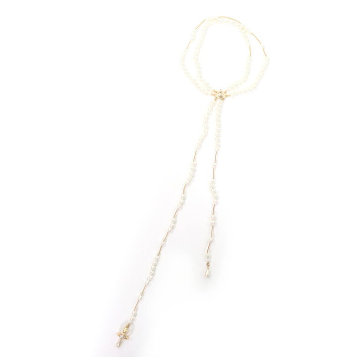 美品☆Vivienne Westwood ヴィヴィアンウエストウッド ブロークンパールチョーカ ラインストーン Fパール ネックレス ゴールド 箱付き