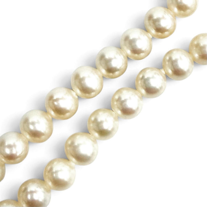 美品★TIFFANY&amp;Co. ティファニー ジーグフェルド コレクション パール ネックレス シルバー クラスプ、6〜7mm 重量23.0g 定価209000円