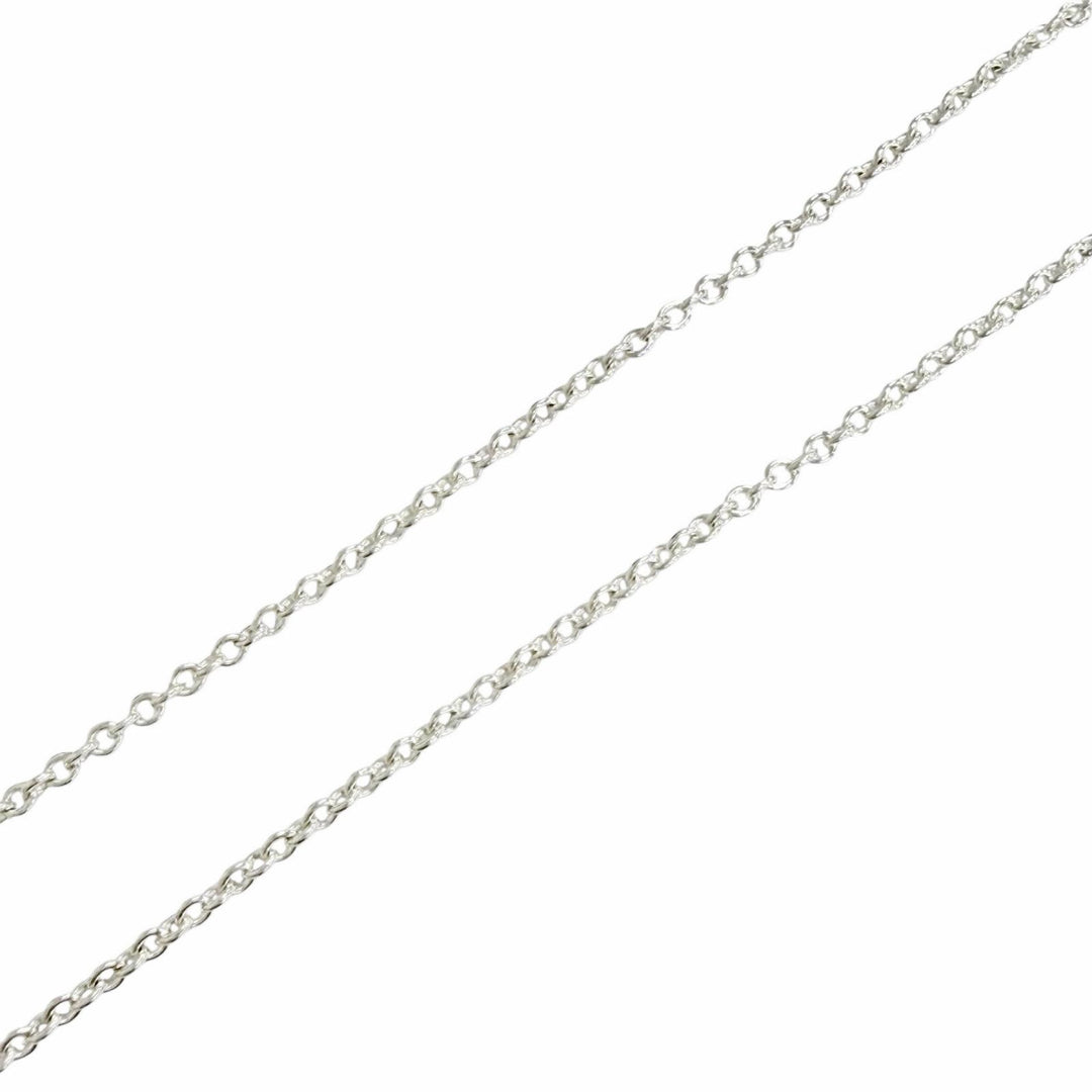 美品△TIFFANY&amp;Co. ティファニー ハードウェア ボール ペンダント ネックレス AG925 直径19mm シルバー 重量14.8g 定価132000円 箱・袋付