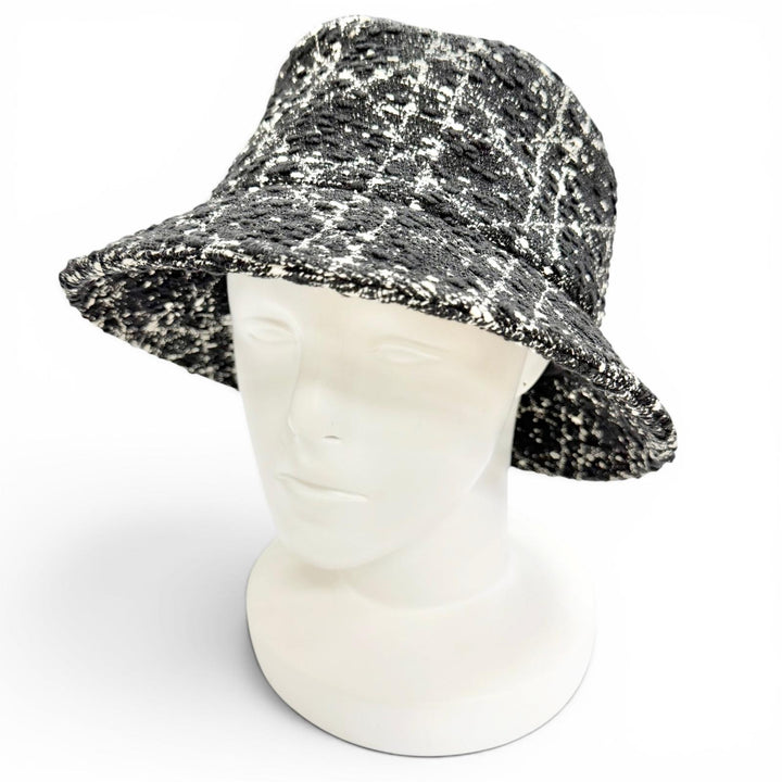 美品△Christian Dior クリスチャンディオール 42TTC923A129 TEDDY-D ボブハット マクロカナージュ バケットハット ブラック 59 正規品