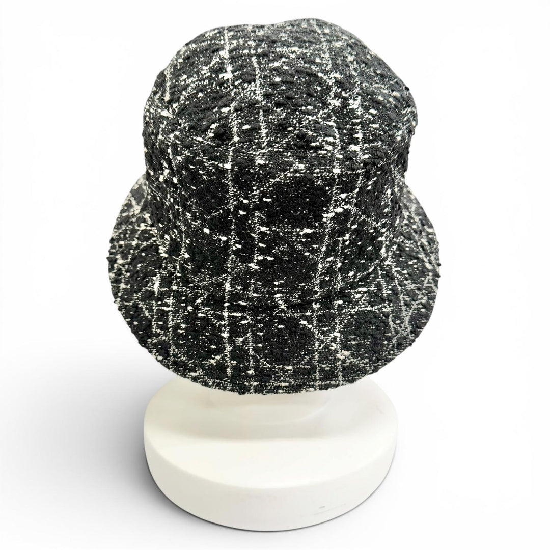 美品△Christian Dior クリスチャンディオール 42TTC923A129 TEDDY-D ボブハット マクロカナージュ バケットハット ブラック 59 正規品