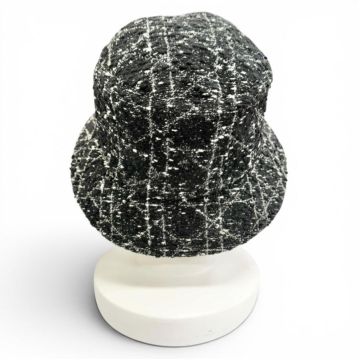 美品△Christian Dior クリスチャンディオール 42TTC923A129 TEDDY-D ボブハット マクロカナージュ バケットハット ブラック 59 正規品