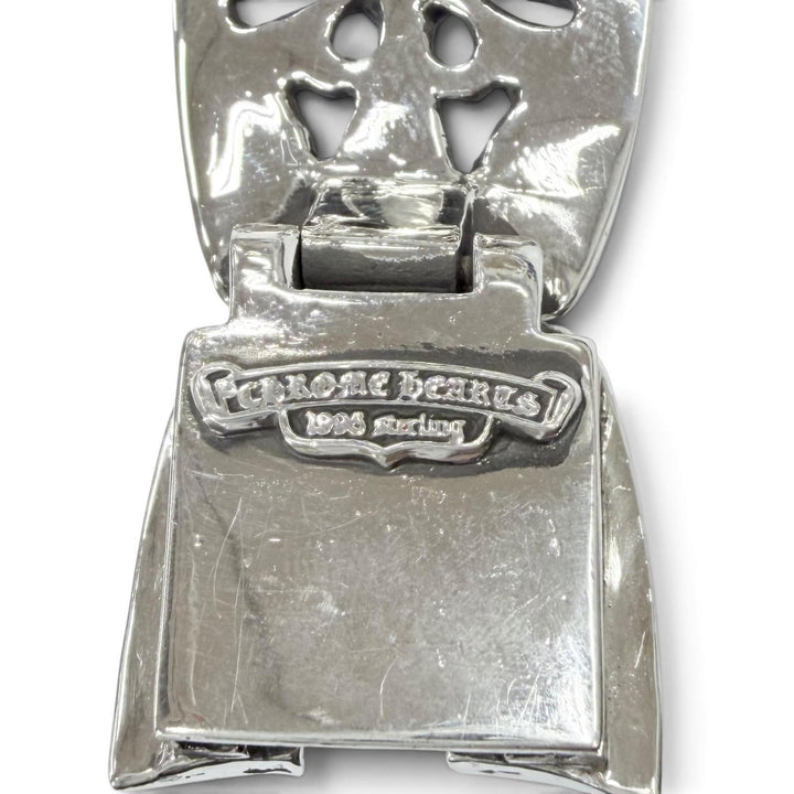 美品●CHROME HEARTS クロムハーツ 4LINK CLASSIC KEEPER LINK BRACELET 4クラシック キーパーリンク 925 ブレスレット 重量161.4g