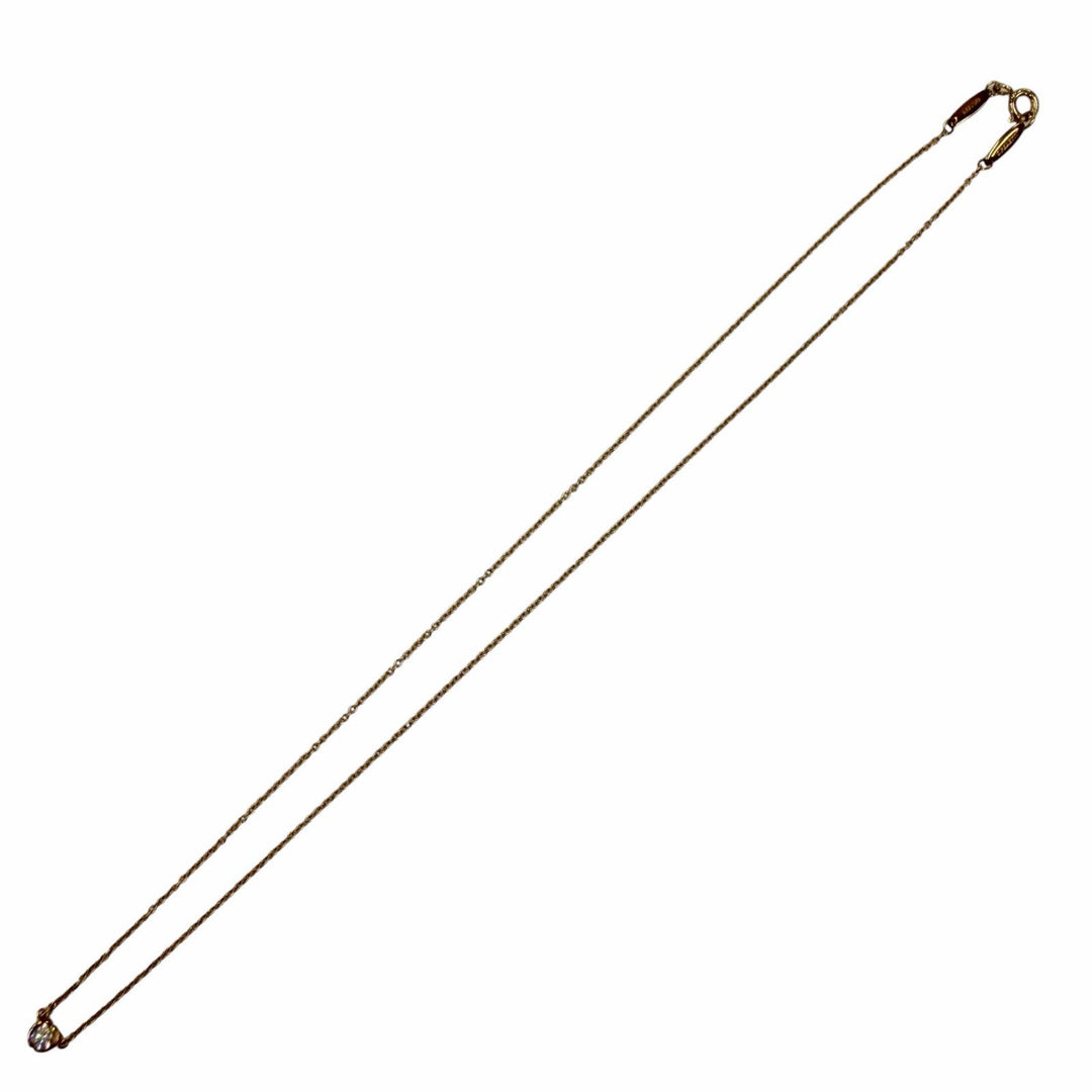 美品◇TIFFANY&amp;Co. ティファニー バイザヤード エルサペレッティ 750 PG 1Pダイヤ約0.12ct 枠直径約4.35mm ネックレス 重量1.89g
