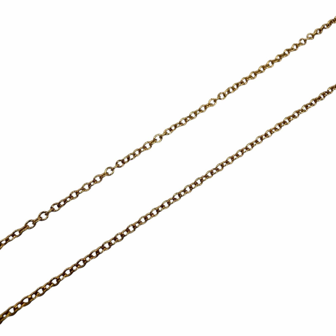 美品◇TIFFANY&amp;Co. ティファニー バイザヤード エルサペレッティ 750 PG 1Pダイヤ約0.12ct 枠直径約4.35mm ネックレス 重量1.89g