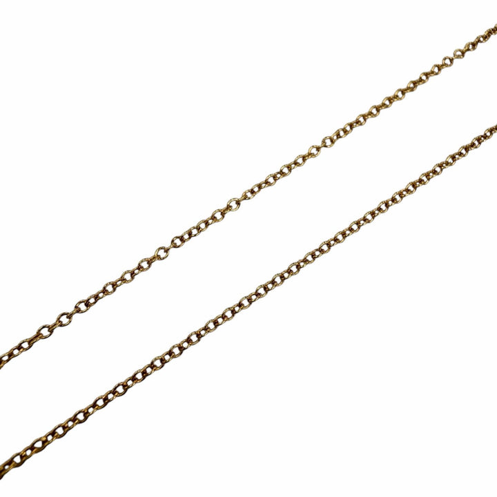 美品◇TIFFANY&amp;Co. ティファニー バイザヤード エルサペレッティ 750 PG 1Pダイヤ約0.12ct 枠直径約4.35mm ネックレス 重量1.89g