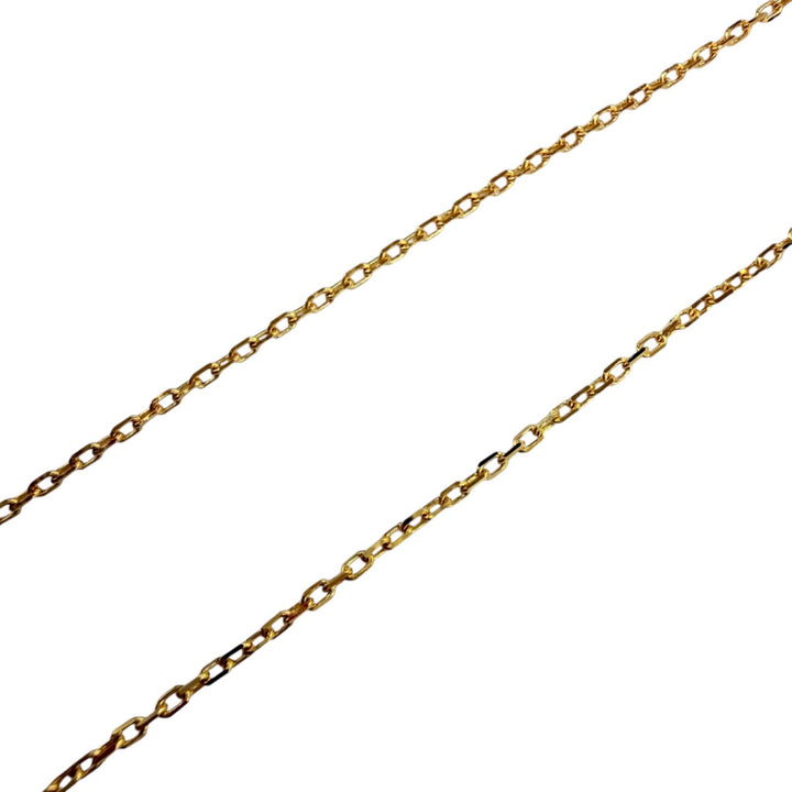 極美品☆Cartier カルティエ REY535 B7215800 ダムール SM ダイヤ ネックレス AU750（YG）2022年8月購入 イエローゴールド 重量2.8g