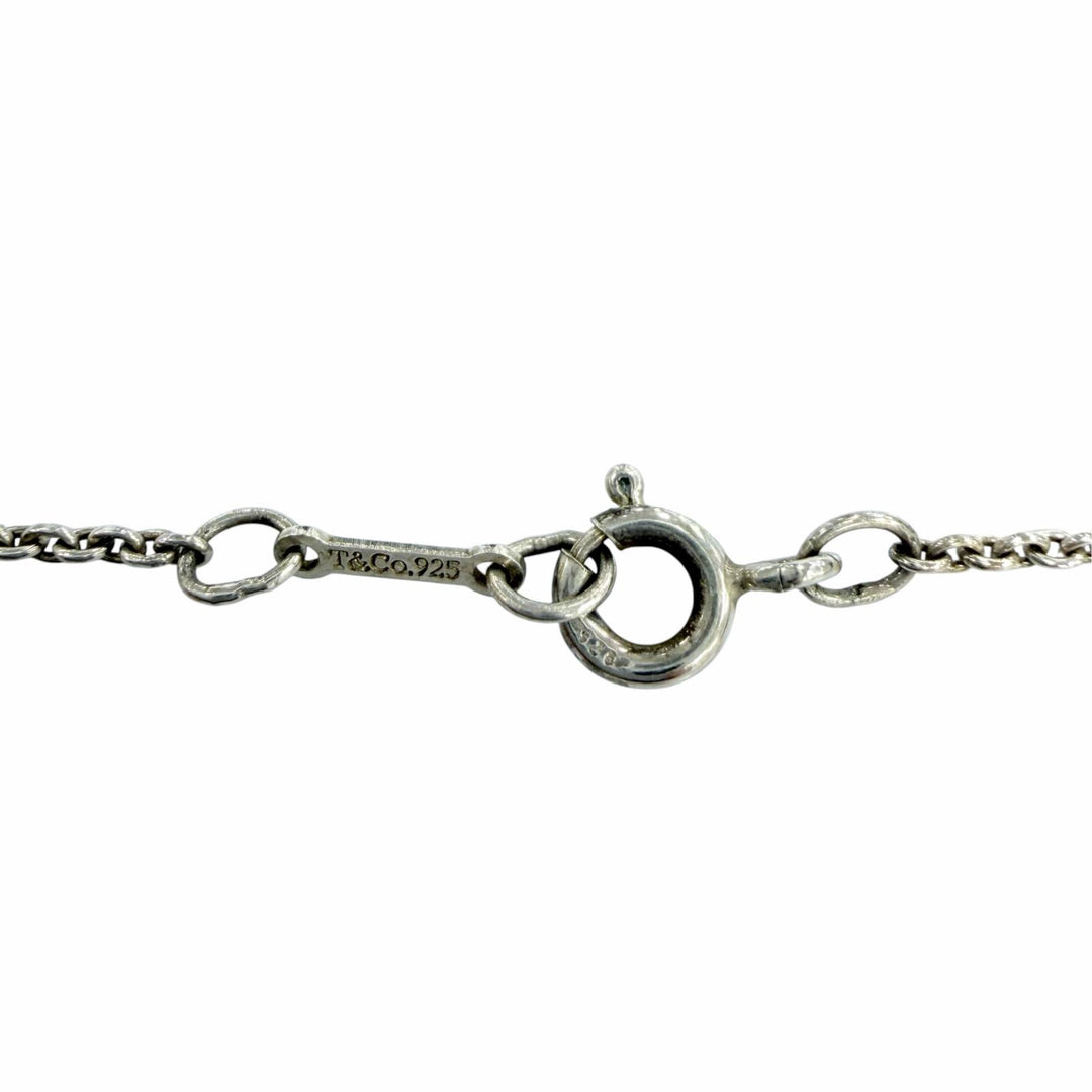 美品☆TIFFANY&amp;Co. ティファニー エルサペレッティ メッシュ タッセル ペンダント 925 フレッシュウォーターパール シルバー 重量3.1g