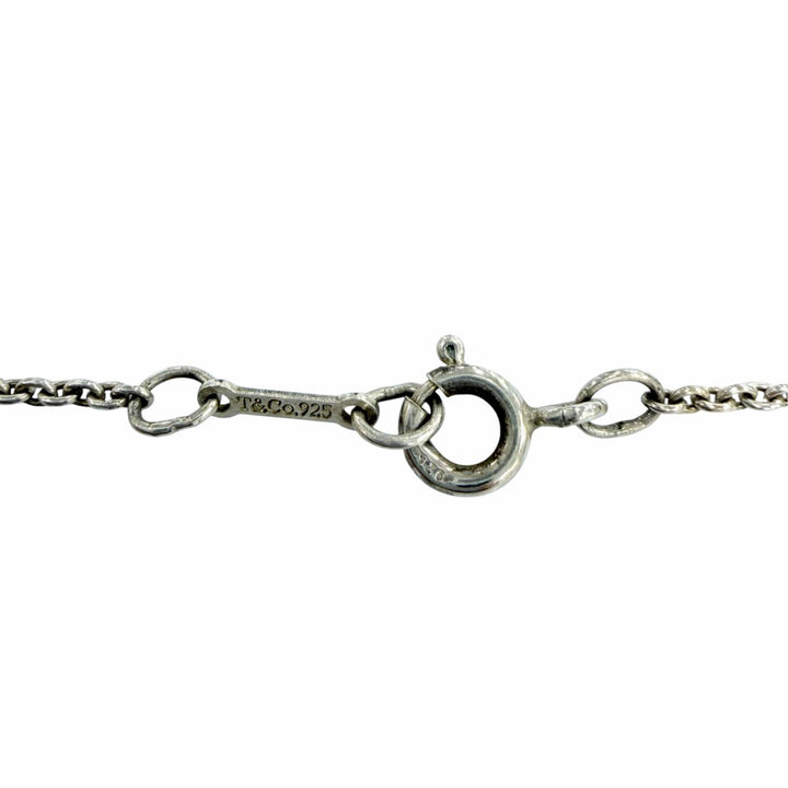 美品☆TIFFANY&amp;Co. ティファニー エルサペレッティ メッシュ タッセル ペンダント 925 フレッシュウォーターパール シルバー 重量3.1g